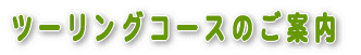 �c�[�����O�R�[�X�̂��ē� 